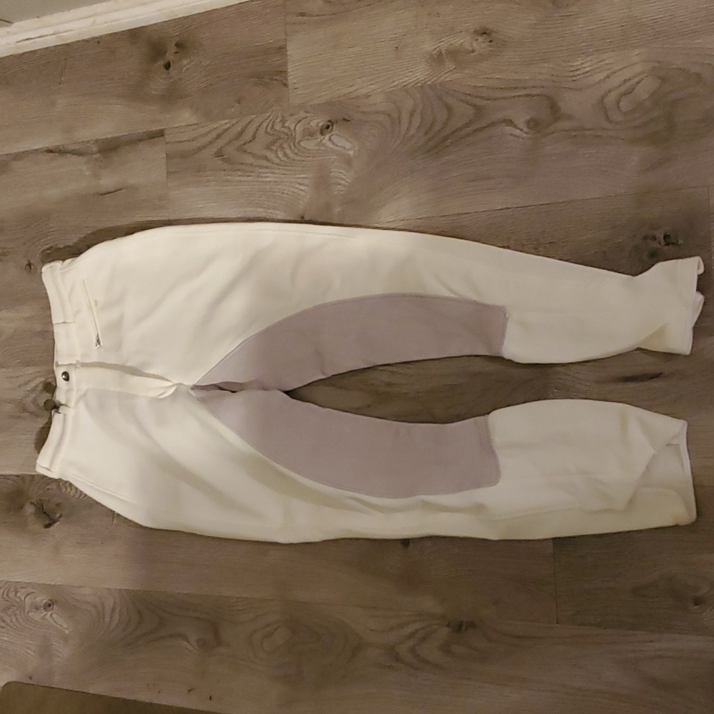 Brand New Pikeur Full Seat White Breeches 28 Long